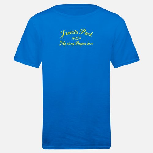 Juniata Park My story begins here Street shirt